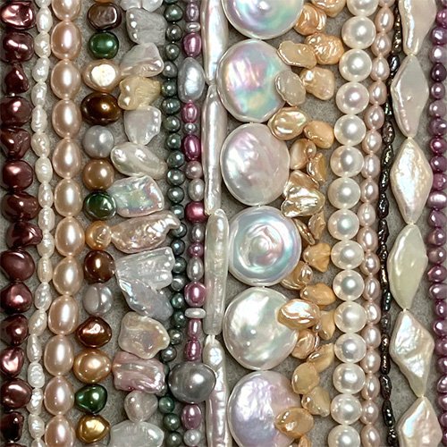 Assorted pearls