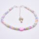 Mother of Pearl Heart Anklet Mother of Pearl Heart Anklet shown on flat white surface