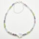 Mother of Pearl Star and Mixed Gemstone Sterling Silver Bracelet