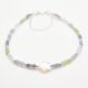 Mother of Pearl Star and Mixed Gemstone Sterling Silver Bracelet