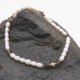 Freshwater Rice Pearl and Smoky Quartz Stretchy Bracelet Freshwater Rice Pearl and Smoky Quartz Stretchy Bracelet
