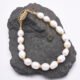 Gold Filled Rustic Freshwater Pearl Bracelet