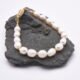 Gold Filled Rustic Freshwater Pearl Bracelet