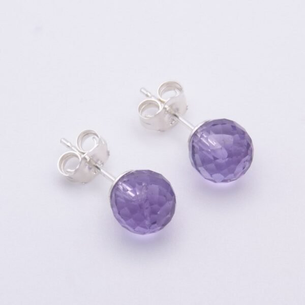 Amethyst Sterling Silver Earrings