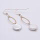 Freshwater Coin Pearl Gold Filled Earrings