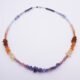 Mixed Gemstone Sunset Colours Choker Necklace