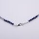 Close up of Mixed Gemstone Sunset Colours Choker Necklace
