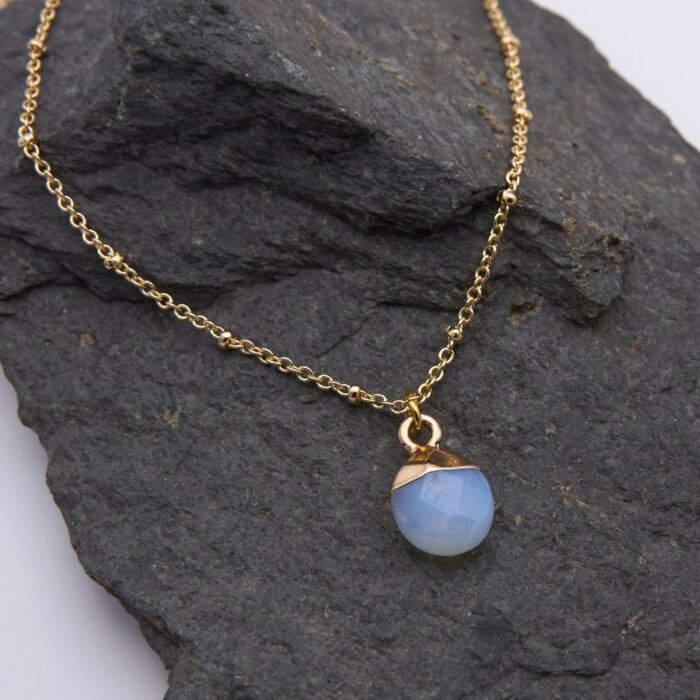 Opalite Gold Plated Necklace