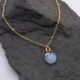 Opalite Gold Plated Necklace