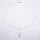 Diamond Shaped Freshwater Pearl, Star and Bead Gold Filled Necklace