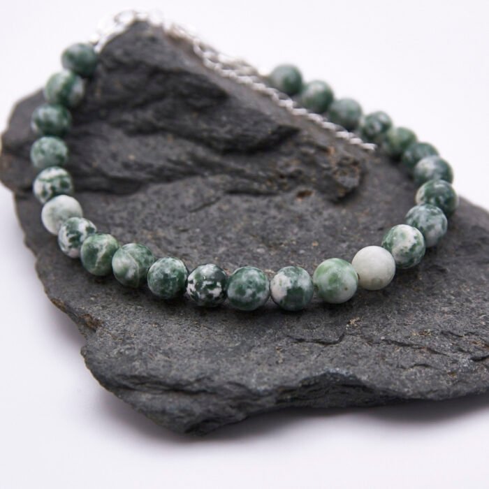 Green Spot Jasper Bracelet