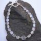 Rainbow Moonstone Faceted Rectangle Bead Bracelet