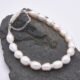 Rustic Freshwater Pearl Sterling Silver Bracelet