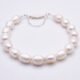 Rustic Freshwater Pearl Sterling Silver Bracelet