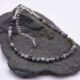Hawk's Eye Quartz Sterling Silver Bracelet