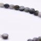 Close up of Hawk's Eye Quartz Sterling Silver Bracelet