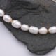 Close up of section of Rustic Freshwater Pearl and Gold Necklace Close up of section of Rustic Freshwater Pearl and Gold Necklace