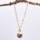 Dalmation Jasper Cabochon Pendant Necklace