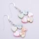 Mother of Pearl Hearth Wreath Earrings Mother of Pearl Hearth Wreath Earrings