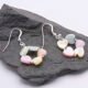 Mother of Pearl Hearth Wreath Earrings Mother of Pearl Hearth Wreath Earrings