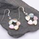 Mother of Pearl Hearth Wreath Earrings Mother of Pearl Hearth Wreath Earrings