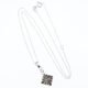 Tourmalinated Quartz Bezel Set Pendant Necklace Tourmalinated Quartz Bezel Set Pendant Necklace