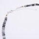 Hawk's Eye Quartz Sterling Silver Necklace Close Up