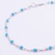 Made to Order Enamel Bead Sterling Silver Chain