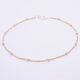 Gold Filled and Sterling Silver Chain Bracelet or Necklace Gold Filled and Sterling Silver Satellite Chain Bracelet or Necklace shown on plain white background